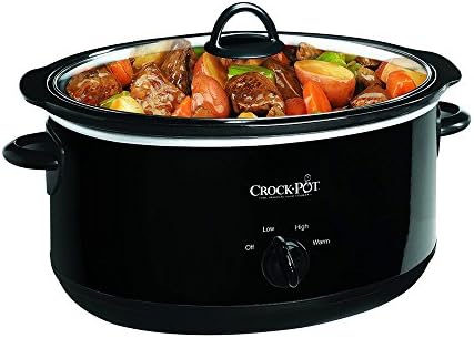 8 Quart Manual Slow Cooker – Black - Curated Catalog Z8