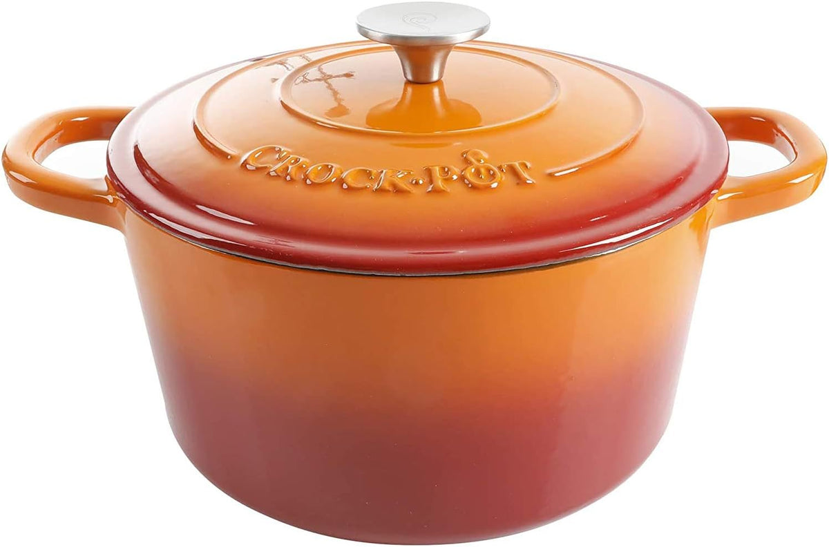 3 Quart Enameled Cast Iron Dutch Oven – Aqua - Curated Catalog G5
