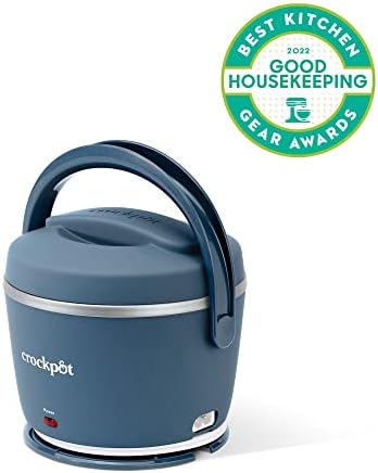 Electric Lunch Box Food Warmer 20oz – Faded Blue - Curated Catalog E0