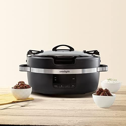 Thermoshield 6 Quart Slow Cooker with Carry Handles - Curated Catalog U2