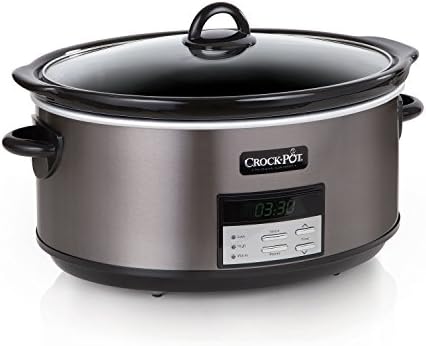 8 Quart Programmable Slow Cooker with Auto Warm - Curated Catalog V5