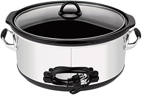 7 Quart Programmable Slow Cooker – Polished Platinum - Curated Catalog A9