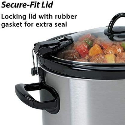 Cook & Carry 6 Quart Portable Slow Cooker - Curated Catalog R7