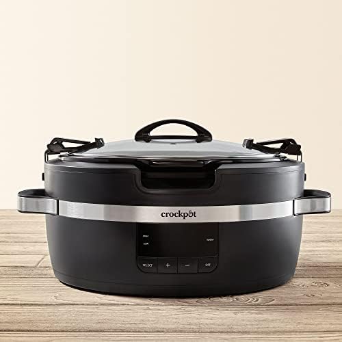 Thermoshield 6 Quart Slow Cooker with Carry Handles - Curated Catalog U2