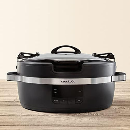 Thermoshield 6 Quart Slow Cooker with Carry Handles - Curated Catalog U2