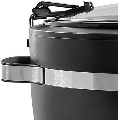 Thermoshield 6 Quart Slow Cooker with Carry Handles - Curated Catalog U2