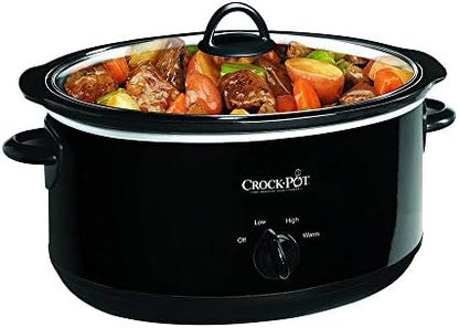 8 Quart Manual Slow Cooker – Black - Curated Catalog Z8