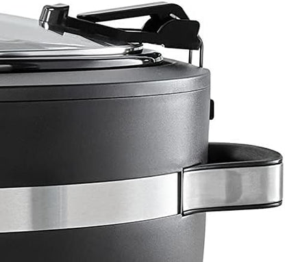 Thermoshield 6 Quart Slow Cooker with Carry Handles - Curated Catalog U2