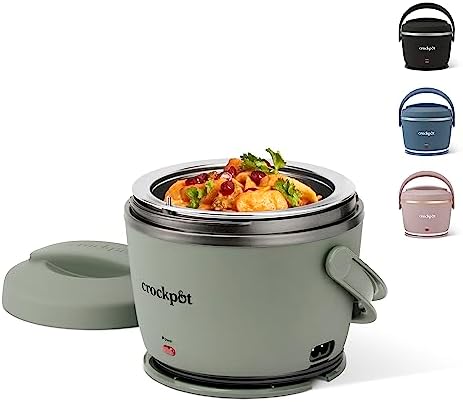 Portable Electric Lunch Box Food Warmer – Green - Curated Catalog R9