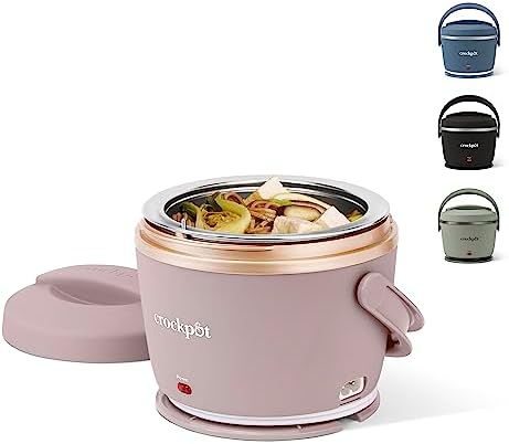 Electric Lunch Box Food Warmer 20oz – Blush Pink - Curated Catalog F4