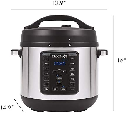 8 Quart Express Crock Multi-Use Pressure Cooker - Curated Catalog F4