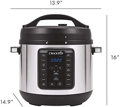 8 Quart Express Crock Multi-Use Pressure Cooker - Curated Catalog F4