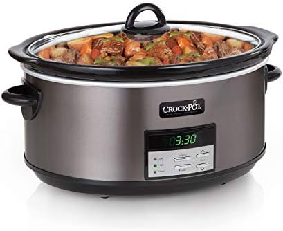 8 Quart Programmable Slow Cooker with Auto Warm - Curated Catalog V5