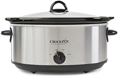 7 Quart Oval Manual Slow Cooker – Stainless Steel - Curated Catalog P1