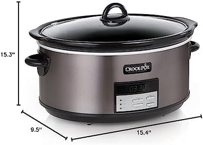 8 Quart Programmable Slow Cooker with Auto Warm - Curated Catalog V5