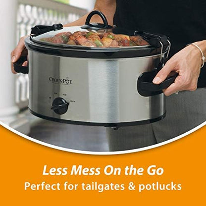 Cook & Carry 6 Quart Portable Slow Cooker - Curated Catalog R7