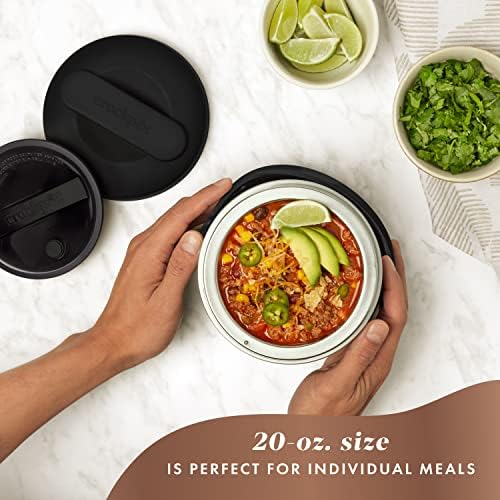 Electric Lunch Box Food Warmer 20oz – Black - Curated Catalog R9