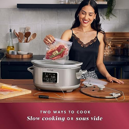 7 Quart Programmable Cook & Carry Slow Cooker - Curated Catalog O3