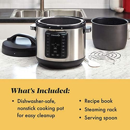 8 Quart Express Crock Multi-Use Pressure Cooker - Curated Catalog F4