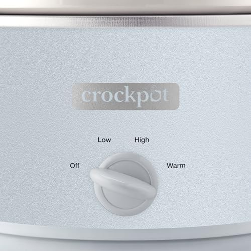 4.5 Quart Manual Slow Cooker – Macaroon Blue - Curated Catalog Y9