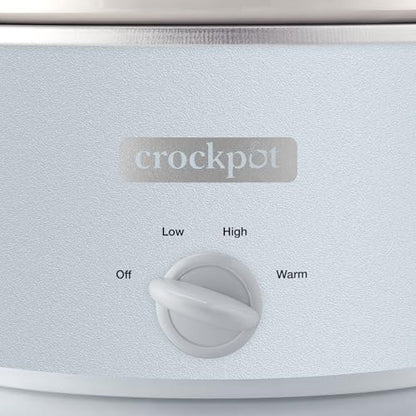 4.5 Quart Manual Slow Cooker – Macaroon Blue - Curated Catalog Y9