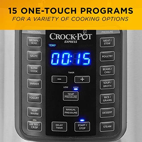 Express Crisp 8 Quart 10-in-1 Pressure Cooker - Curated Catalog K1