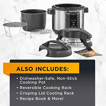 Express Crisp 8 Quart 10-in-1 Pressure Cooker - Curated Catalog K1