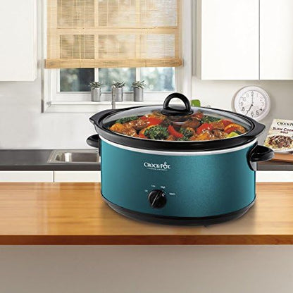 7 Quart Manual Slow Cooker – Turquoise - Curated Catalog R6