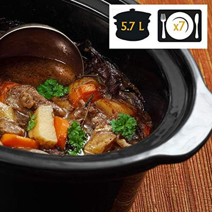 Cook & Carry 6 Quart Portable Slow Cooker - Curated Catalog Y7
