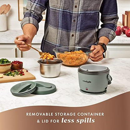 Portable Electric Lunch Box Food Warmer – Green - Curated Catalog R9