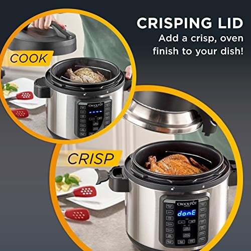 Express Crisp 8 Quart 10-in-1 Pressure Cooker - Curated Catalog K1