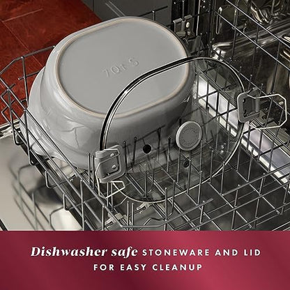 7 Quart Programmable Cook & Carry Slow Cooker - Curated Catalog O3