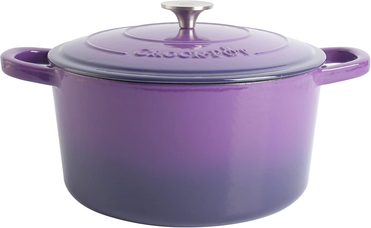 3 Quart Enameled Cast Iron Dutch Oven – Aqua - Curated Catalog G5