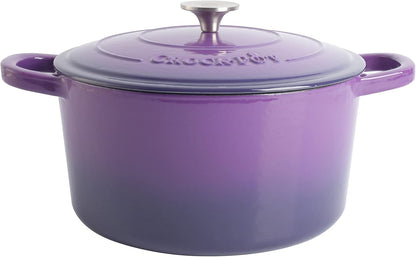 3 Quart Enameled Cast Iron Dutch Oven – Aqua - Curated Catalog P4