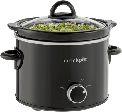2 Quart Mini Slow Cooker – Classic Compact Cooker - Curated Catalog P2