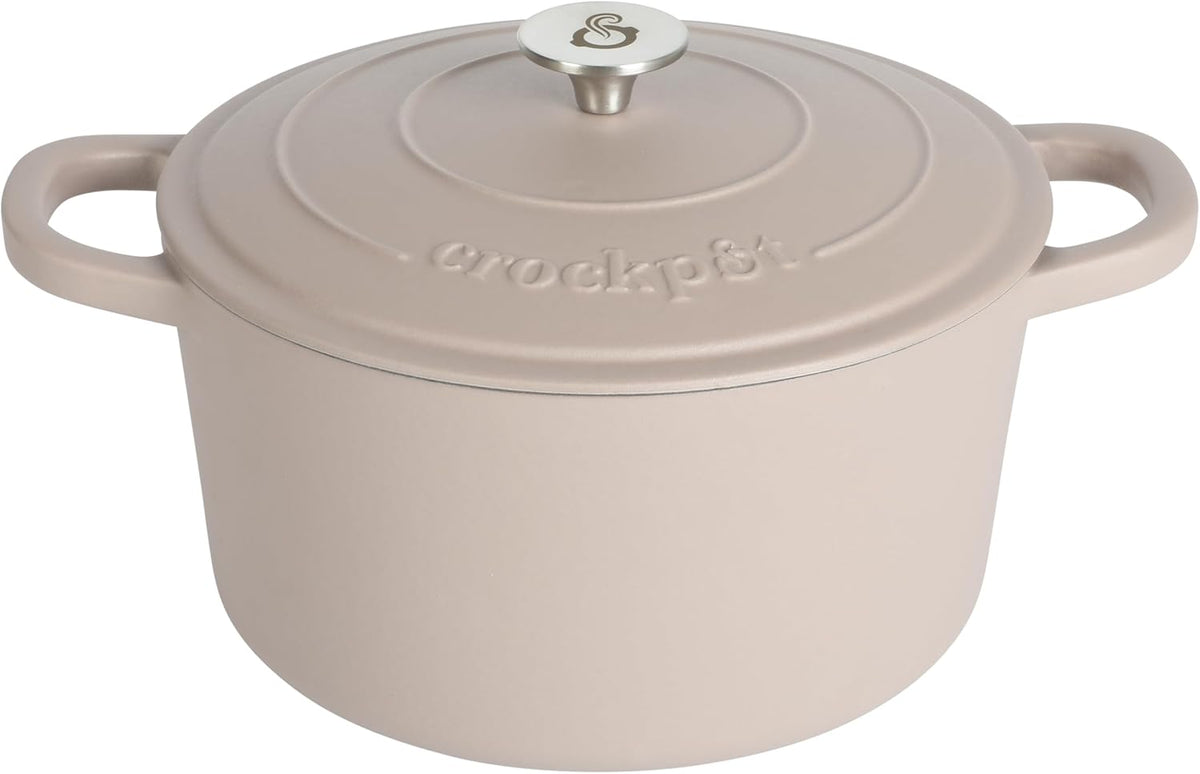 3 Quart Enameled Cast Iron Dutch Oven – Aqua - Curated Catalog P4