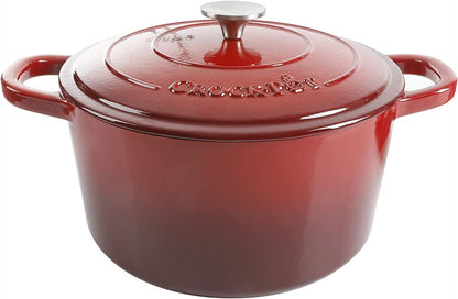 3 Quart Enameled Cast Iron Dutch Oven – Aqua - Curated Catalog P4
