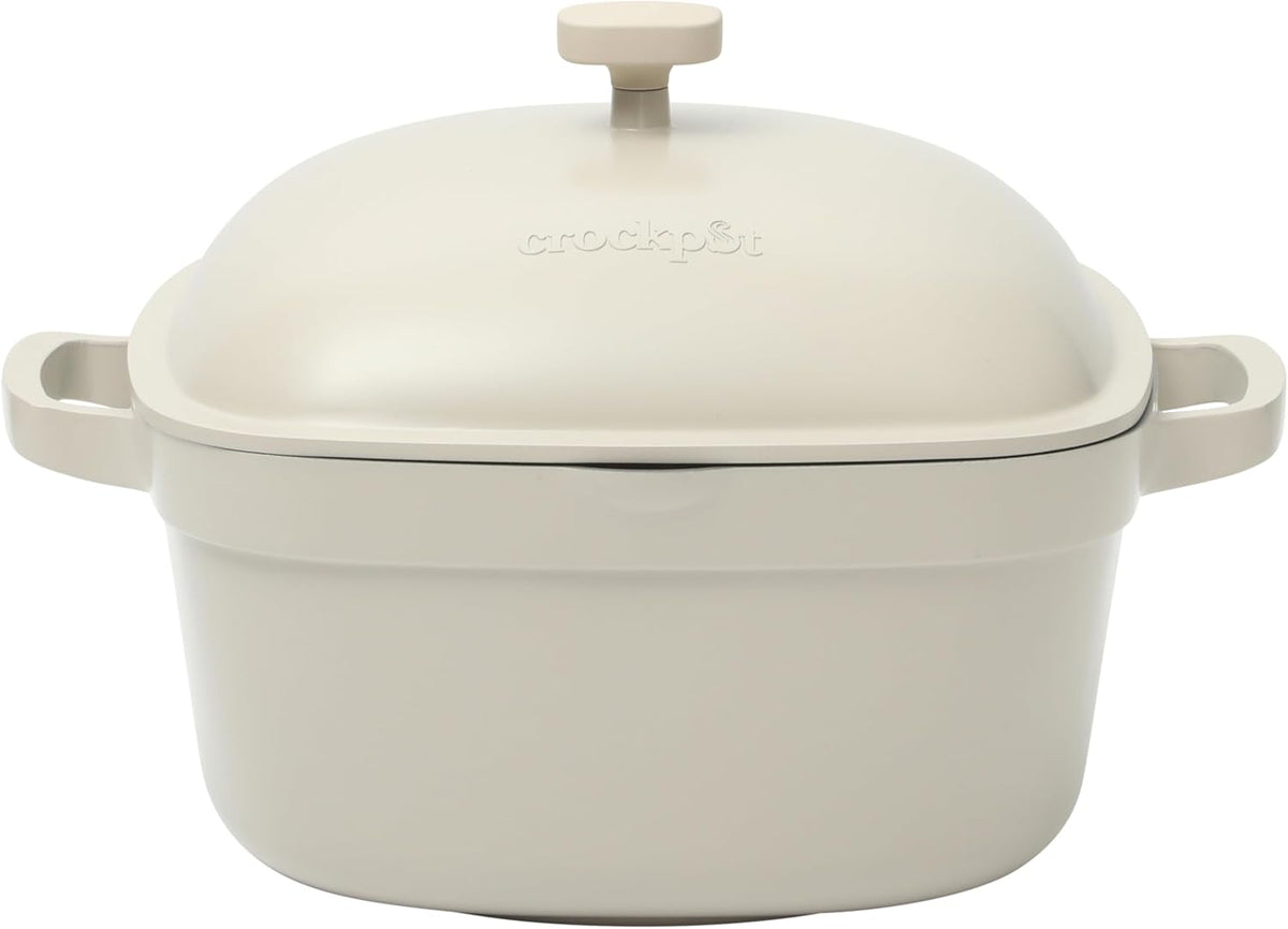 3 Quart Enameled Cast Iron Dutch Oven – Aqua - Curated Catalog P4