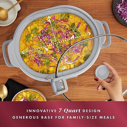 7 Quart Programmable Cook & Carry Slow Cooker - Curated Catalog O3
