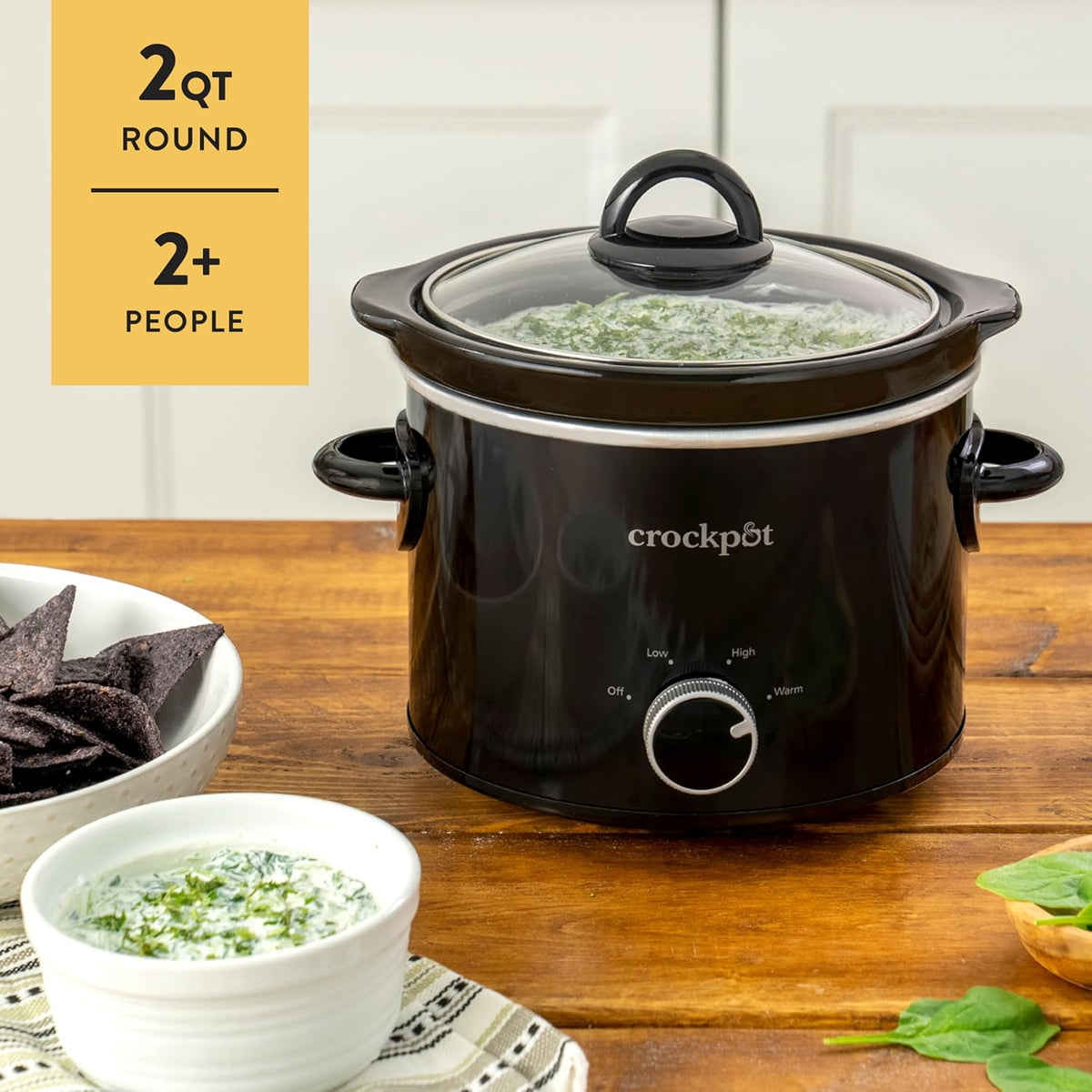 2 Quart Mini Slow Cooker – Classic Compact Cooker - Curated Catalog R1